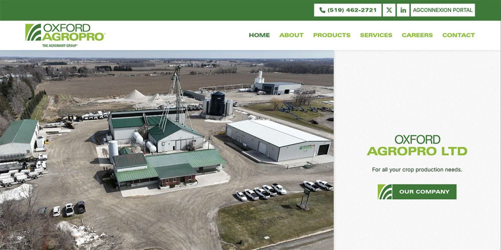 Hoegy's Farm Supply Ltd. Home Hero View