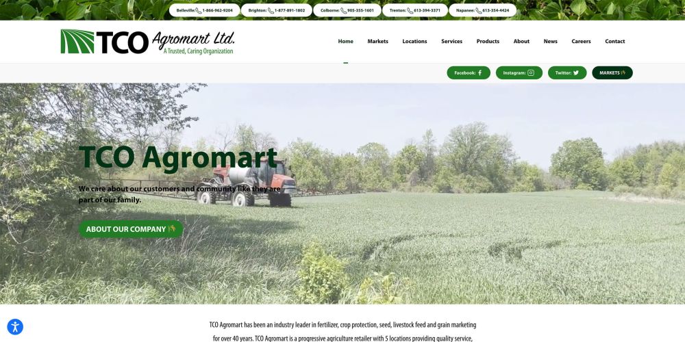 TCO Agromart Home Hero